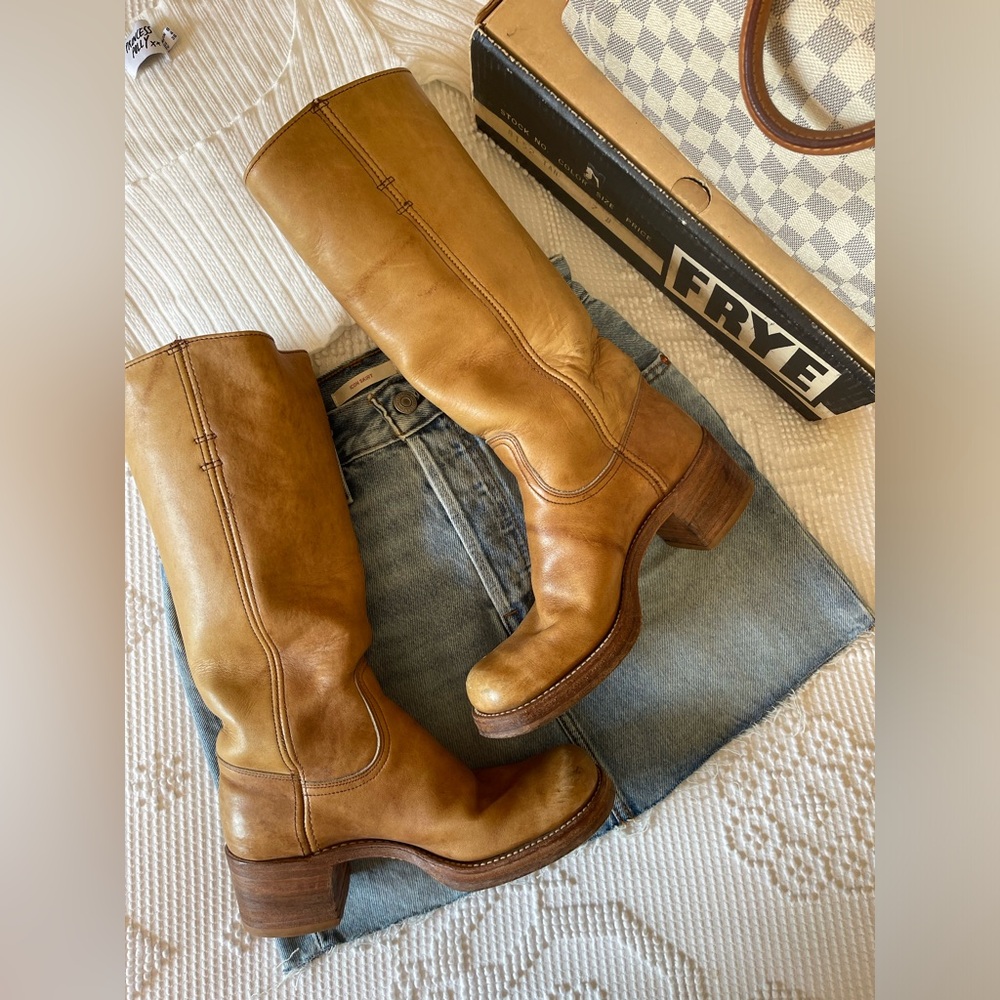 FRYE | Black Label Banana Campus Boots - Picture 7 of 8